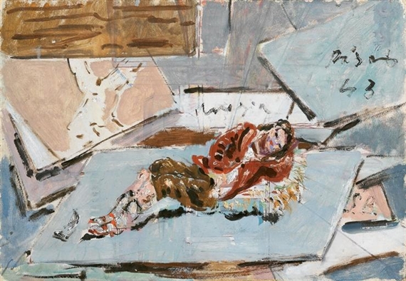 Figura sdraiata (Pastorello del presepio) by Filippo de Pisis, 1943