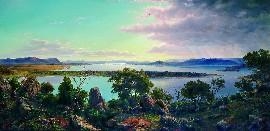 The Great Lake, Tasmania - Eugene von Guérard