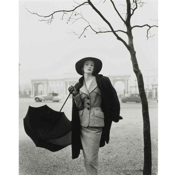 WENDA, ROTTEN ROW, HYDE PARK by Norman Parkinson, 1951