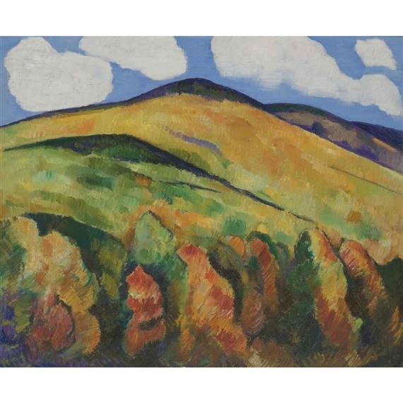 MOUNTAINS NO. 22 by Marsden Hartley, 1930