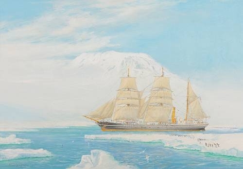 'Whaler Terra Nova' by Harold Wyllie
