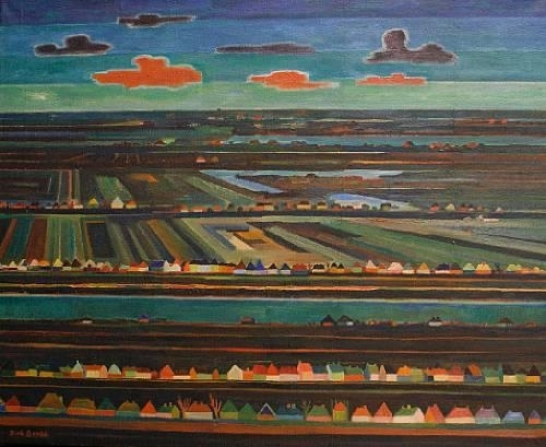 Dutch landscape by Dirk Breed