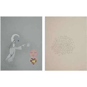 UNTITLED; SALT MERCHANTS - TWO WORKS - Jumana Emil Abboud