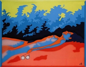 Axell's Paradise: Last works (1971-1972) before she vanished