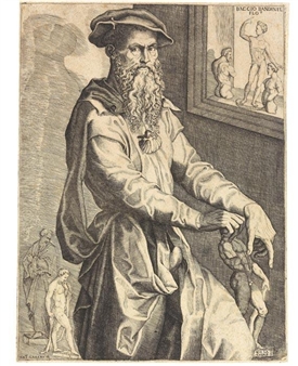 Selbstbildnis des Baccio Bandinelli - Nicolò della Casa
