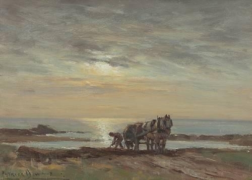 'The Last Load, the Firth of Clyde' by Patrick Downie