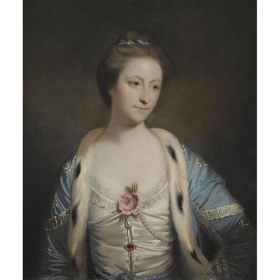 PORTRAIT OF MARY BARNARDISTON (1730-1760) by Sir Joshua Reynolds