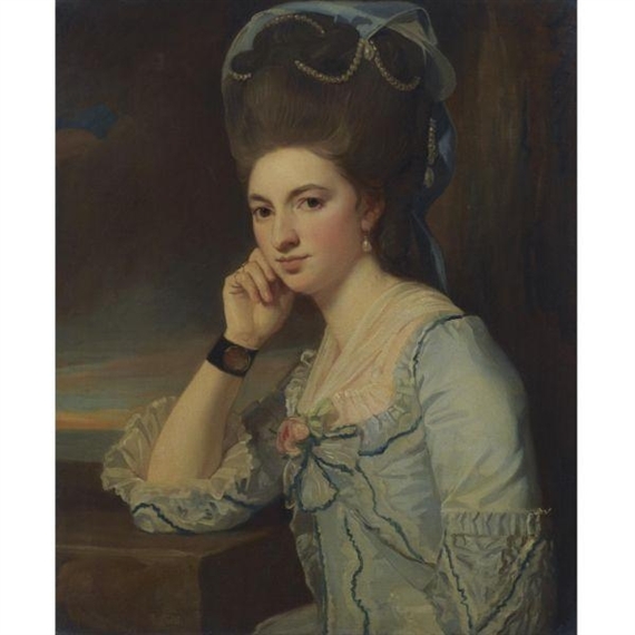 George Romney | PORTRAIT OF A LADY | MutualArt