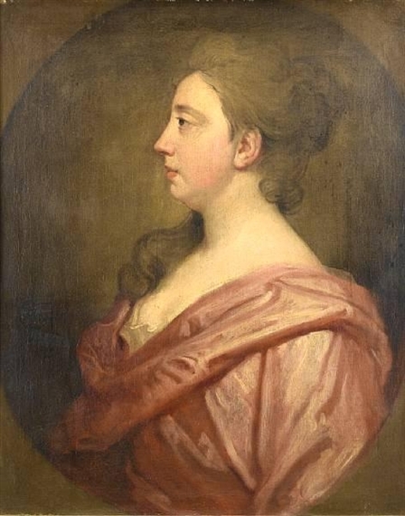 Godfrey Kneller | Portrait of a lady in profile | MutualArt