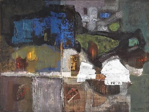 Night Woods by Carl Morris, 1957