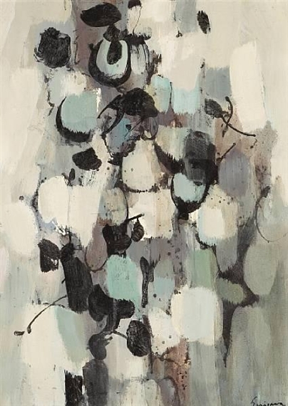 Sound of the Rain by Sueo Serisawa, 1960