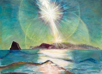 Rock in Sea II - Frederick Wight
