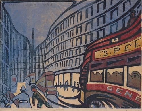 Speed by Claude Flight, 1922