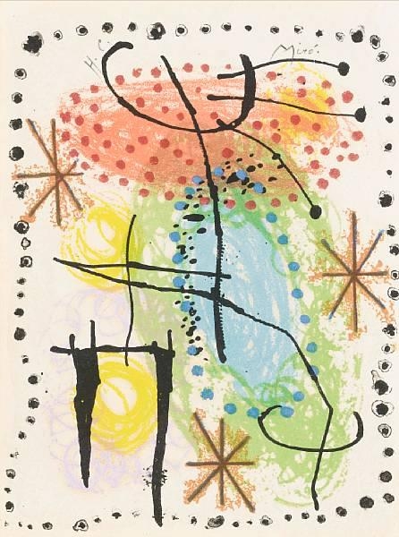 Joan Miró, La mesure du temps (The Measure of Time), 1960, Aquatint (S)