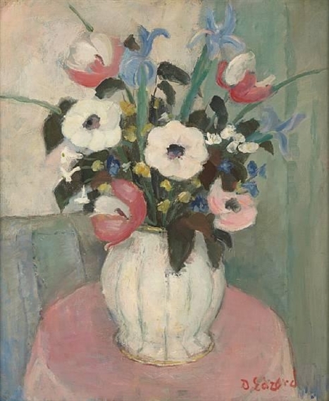 Dietz Edzard | Still life with poppies and irises | MutualArt