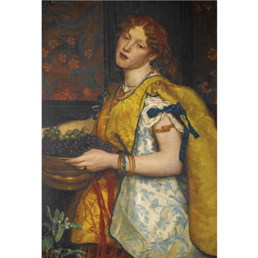 The Butter Churn Artwork By Valentine Cameron Prinsep Oil Painting