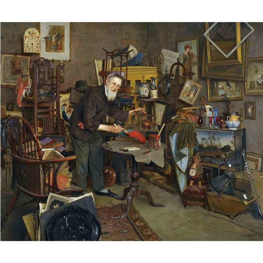 Charles Spencelayh | THE BUFF ENVELOPE | MutualArt