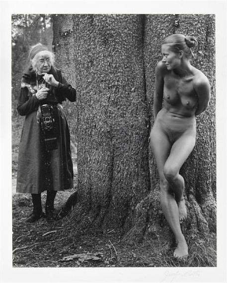 Imogen and Twinka at Yosemite by Judy Dater, 1974