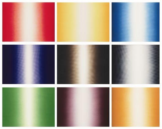 Artwork by Anish Kapoor, Shadow, Made of A portfolio of nine etchings on Somerset Textured Soft White paper in a wooden solander box with colophon page