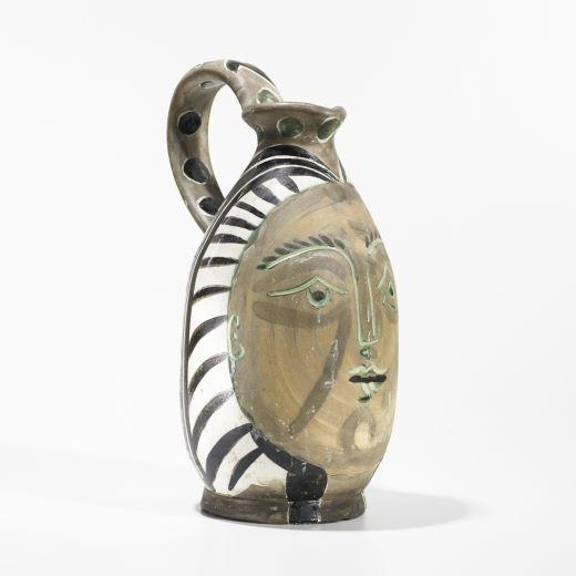 Femme du Barbu pitcher by Pablo Picasso, 1953
