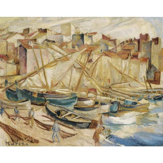 PORT IN COLLIOURE by Maria-Mela Muter, circa 1926