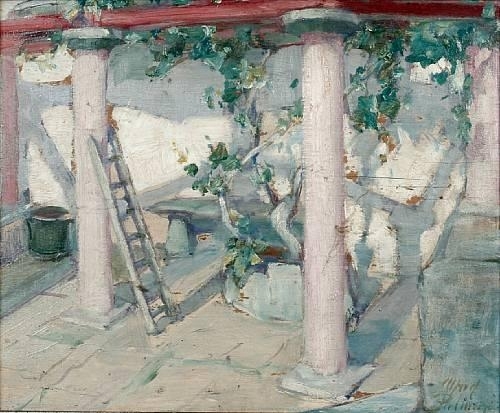 Pergola, Church Hill House, Swanage by Alfred Palmer