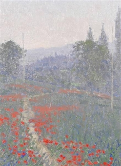 Evening light at Montefistulle, Chianti - Oliver Bryne Warman