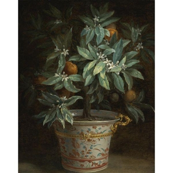 "L'ORANGER" - Jean-Baptiste Oudry