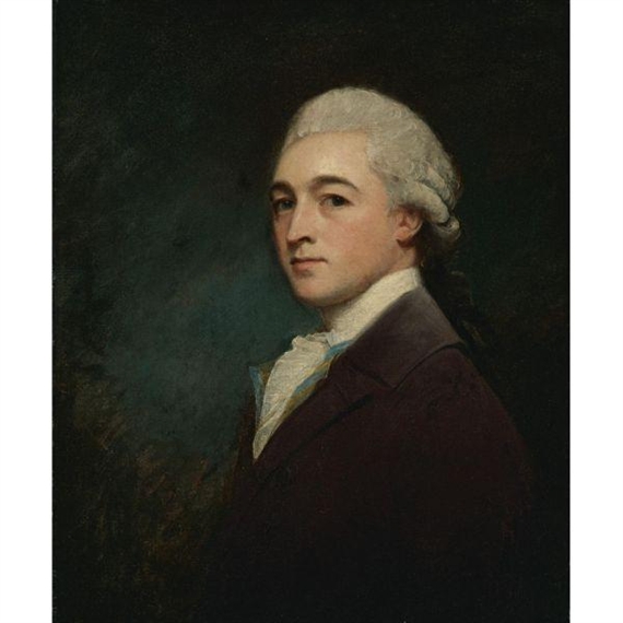 PORTRAIT OF A YOUNG MAN by George Romney