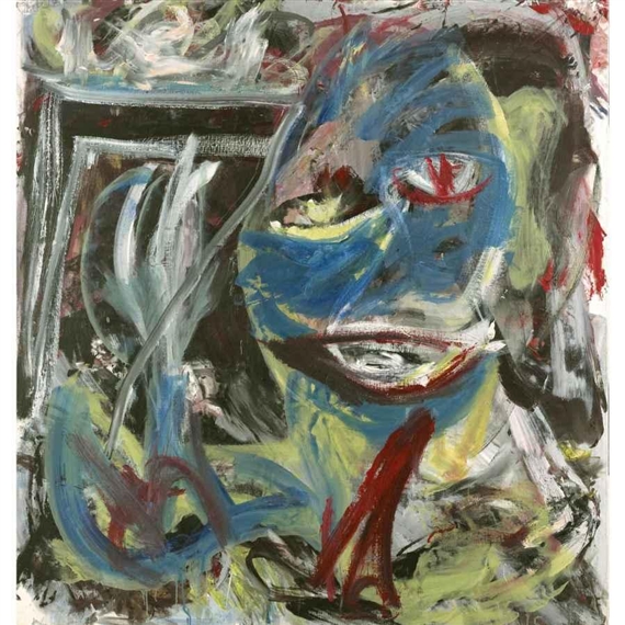 GREEN COLOUR, 1983 by Martin Disler, 1983