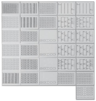 Konstruktionen - Hanne Darboven