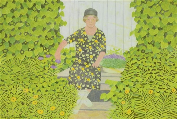 Carroll Cloar | Cousin Ruby Pruett | MutualArt