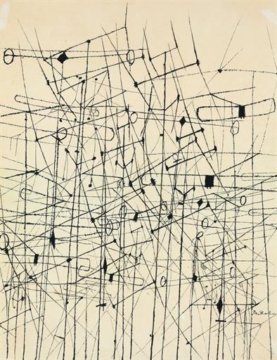 Ben Shahn | Television Antenna (1952) | MutualArt