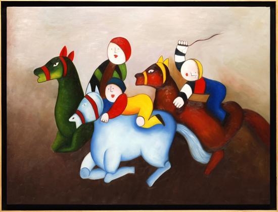 Joyce Roybal | Riding (2009) | MutualArt