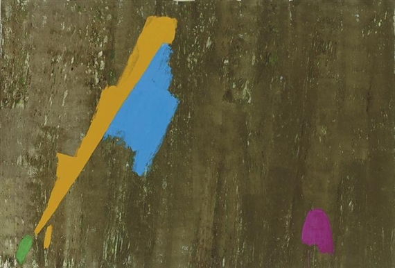 Bluegold by Jack Bush, 1973