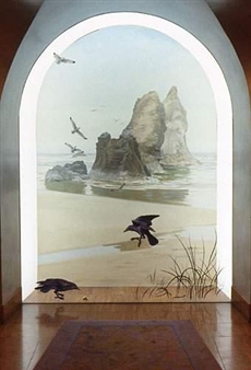 Paul Missal with guest artists William Owen & Nancy Lindburg - Blackfish Gallery