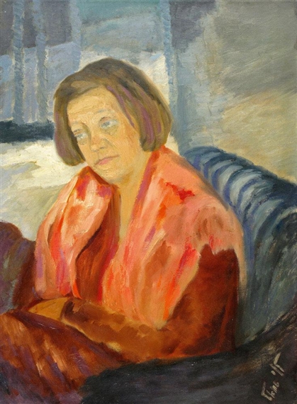 The Artist’s Wife by Shmuel Levy Ophel