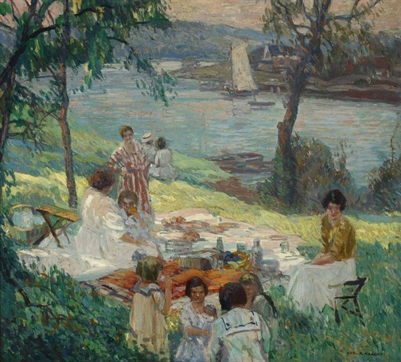 The Outing by Carl Krafft