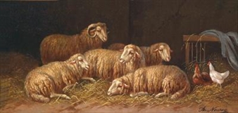 Stable Scene - Adolf Nowey