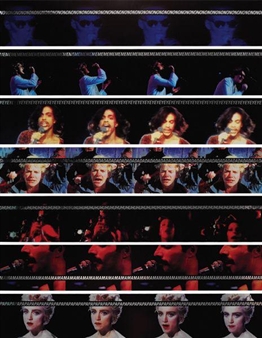 Babel Mirrors (Grace Jones, Wham, Prince, The Police, Abba, Queen, Madonna) - Candice Breitz