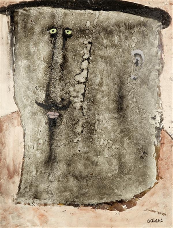 Artwork by Rene Galant, Le Basque, Made of Oil on canvas