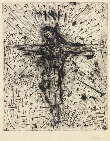 Crucifixion by Salvador Dalí, 1961