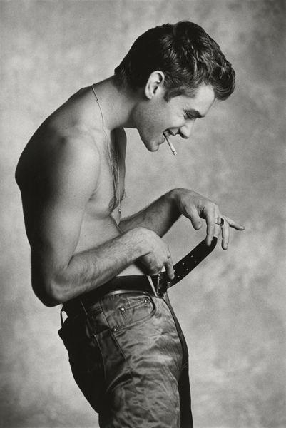 Artwork by Sasha Gusov, Jude Law, Made of Gelatin silver print, printed later