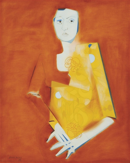 PORTRAIT DE CÉCILE by Gaston Bertrand, 1972