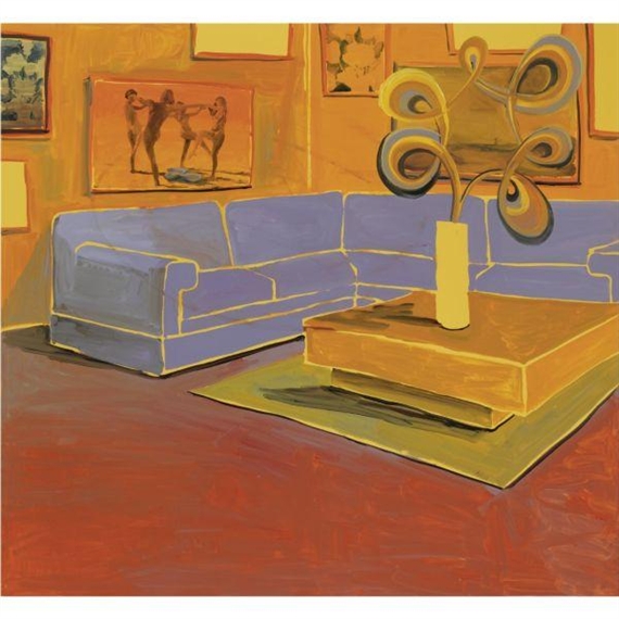 INTERIOR NO. 95 by Anton Henning, 2001