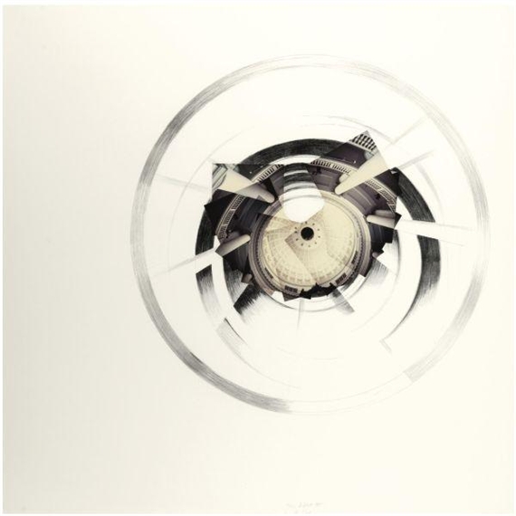 DE RONDE LUTHERSE AMSTERDAM by Jan Dibbets, 1985