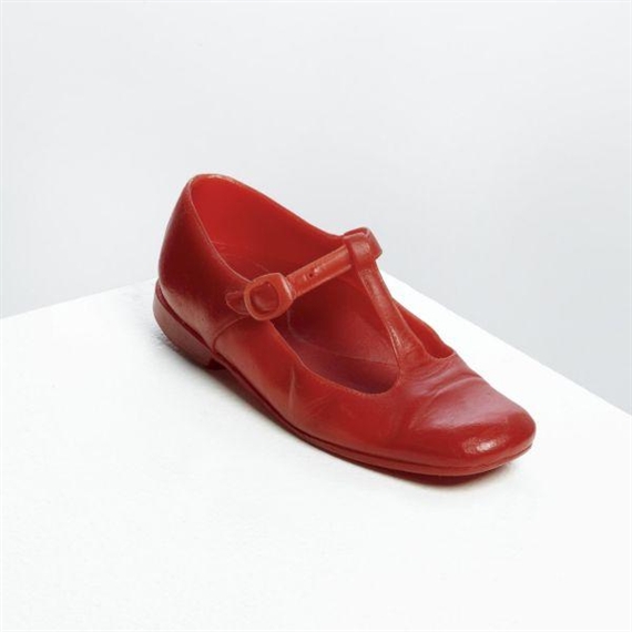 UNTITLED SHOE by Robert Gober, 1990
