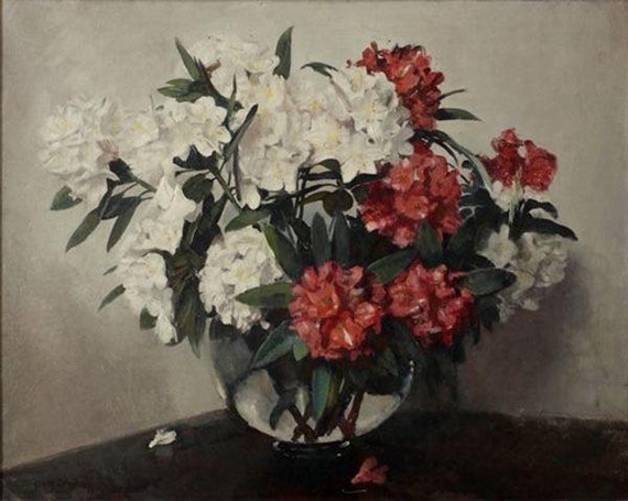 Rhododendrons by Frans Oerder