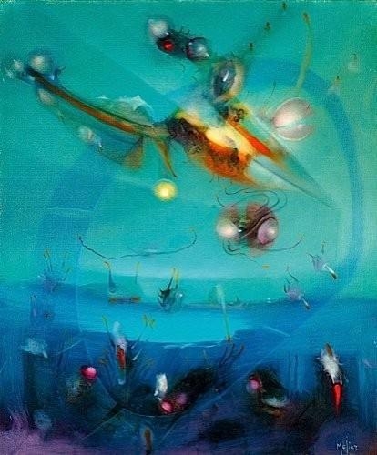 Artwork by Mauro Mejíaz, SANS TITRE, Made of Oil on canvas