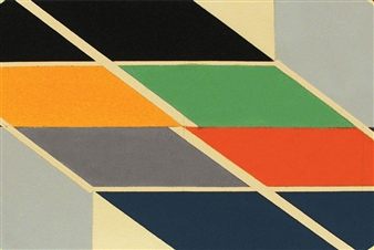   Key Paintings and Rare Works by Larry Zox at Stephen Haller Gallery